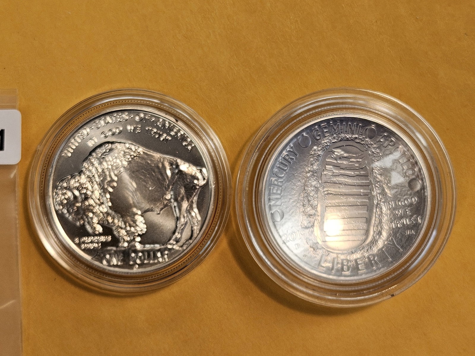 Two GEM Proof Deep Cameo Commemorative silver Dollars - 2