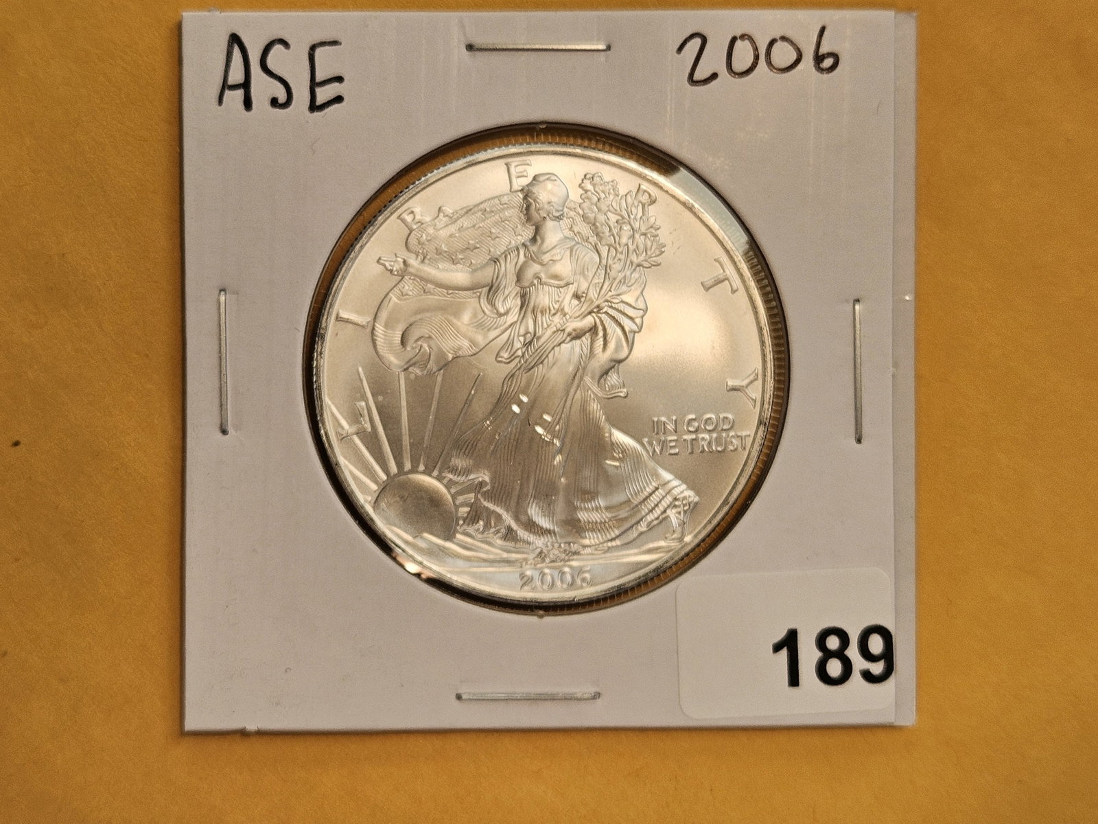 GEM Brilliant Uncirculated 2006 American Silver Eagle: Nice