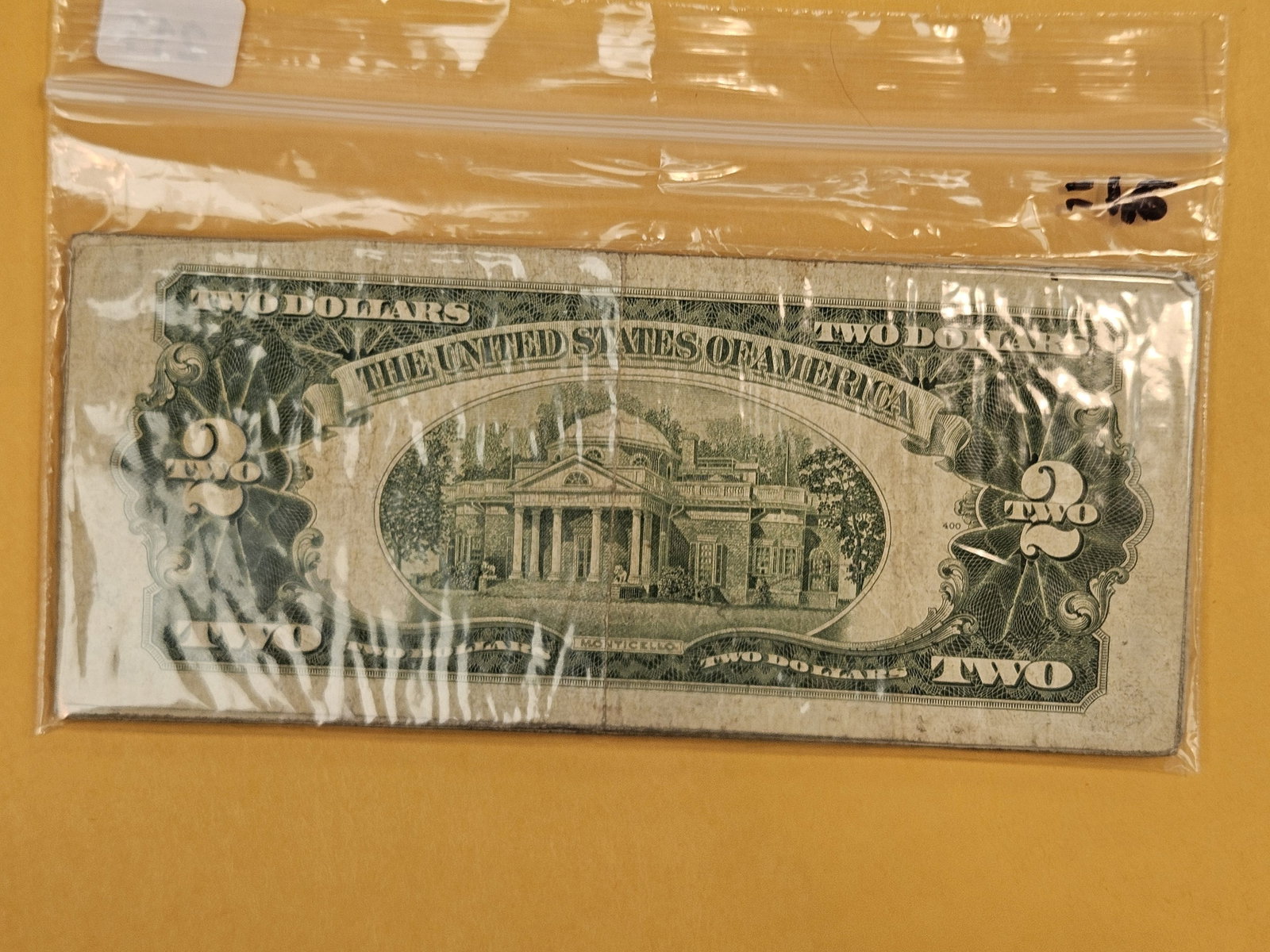 Twenty-One $2 US Red Seal Notes - 2