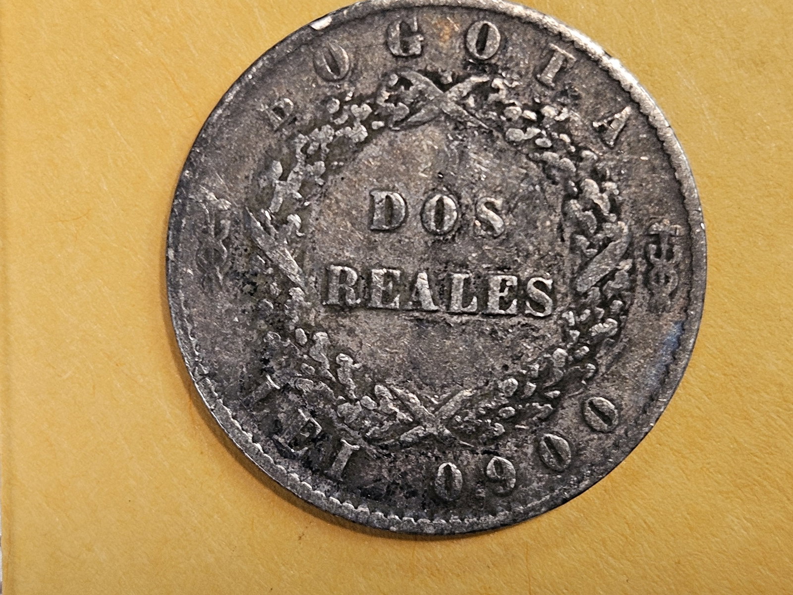 Scarcer 1850 Nueva Grenada 2 reales - 3