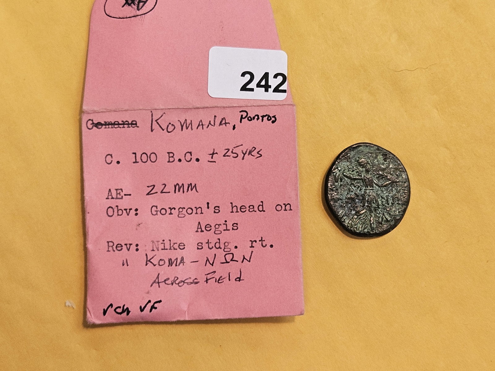 ANCIENT! Komana Pontos coin - 2