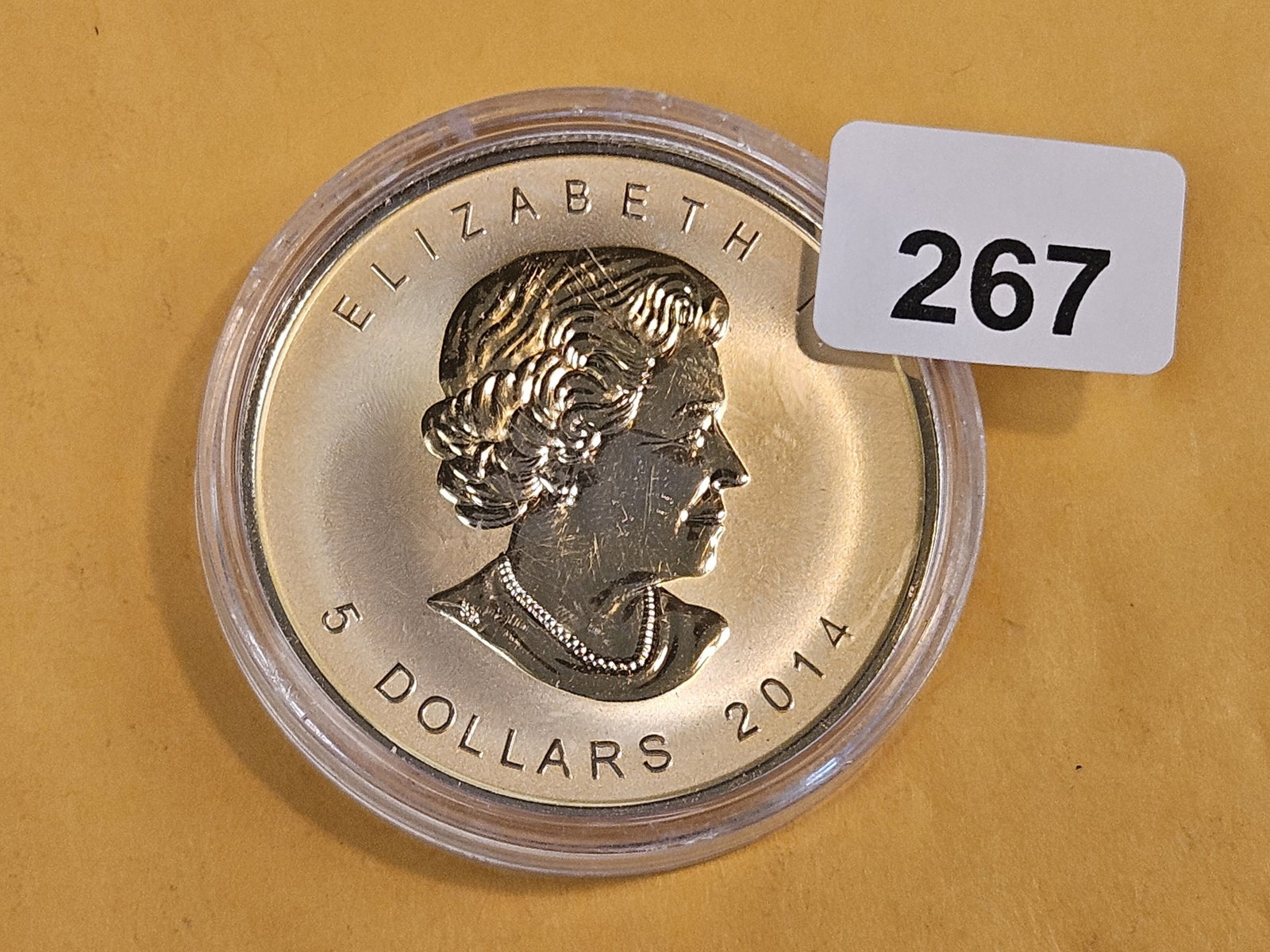 GEM 2014 Canada silver 5 dollars - 2