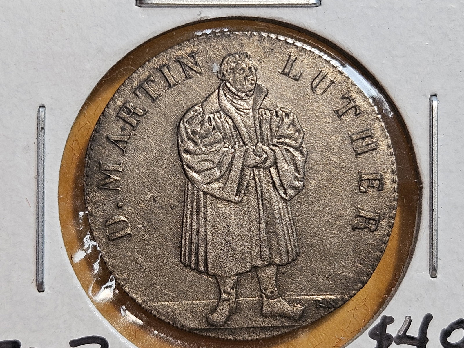 Scarce 1830 German Reformation Medal: 300th Anniversary