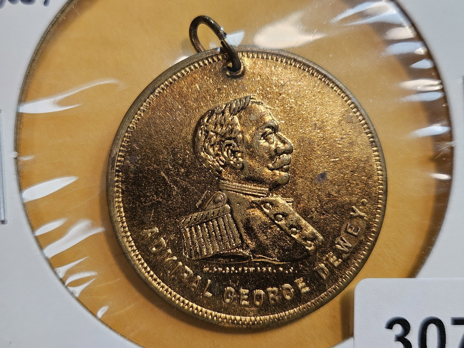 Scarcer 1899 Admiral George Dewey Medal (1 of 6)