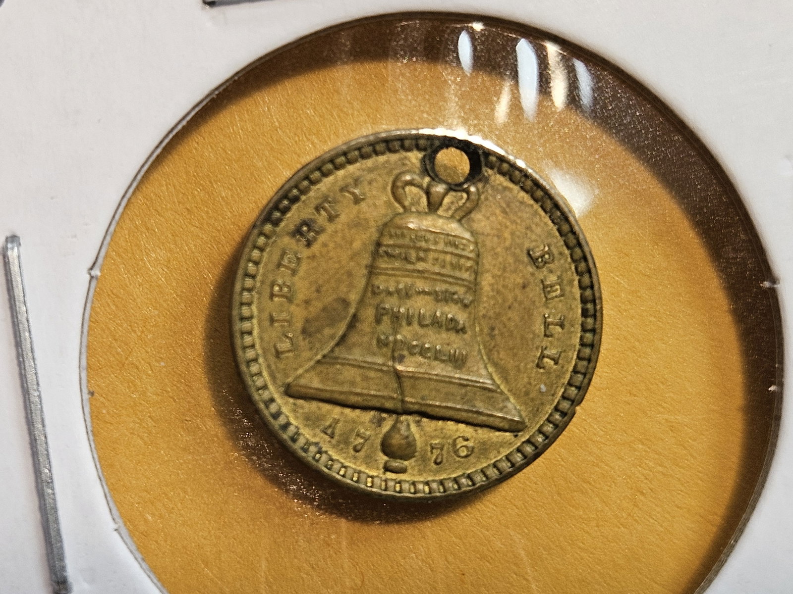Tougher 1893 Lord's Prayer Token: From the World's Fair