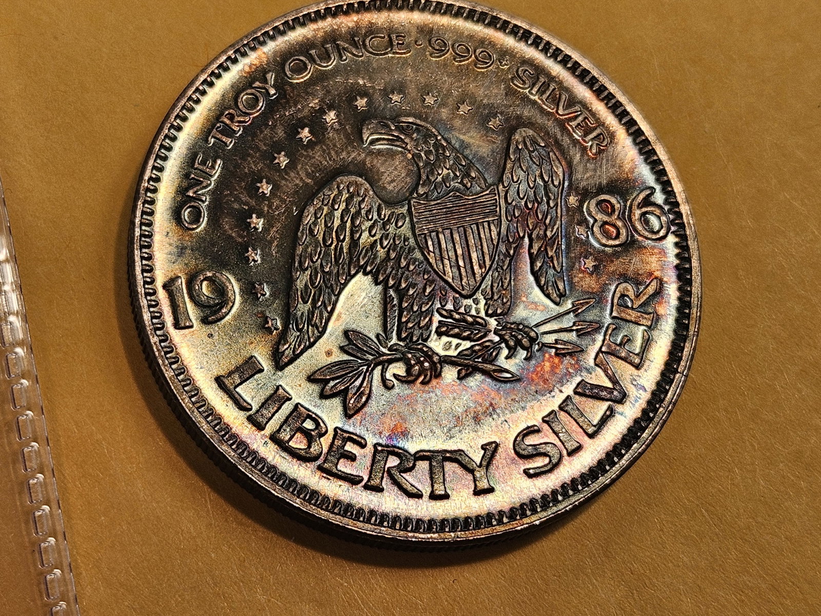 One Troy ounce .999 fine silver art round - 3