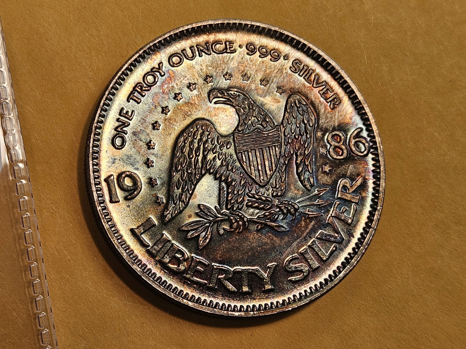 One Troy ounce .999 fine silver art round - 4