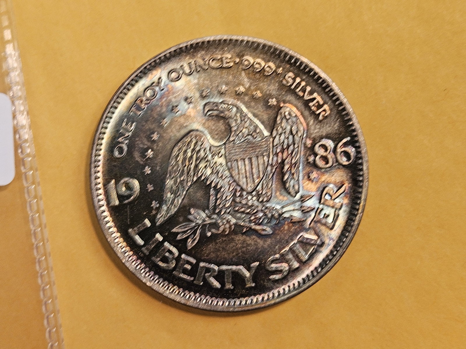One Troy ounce .999 fine silver art round - 5