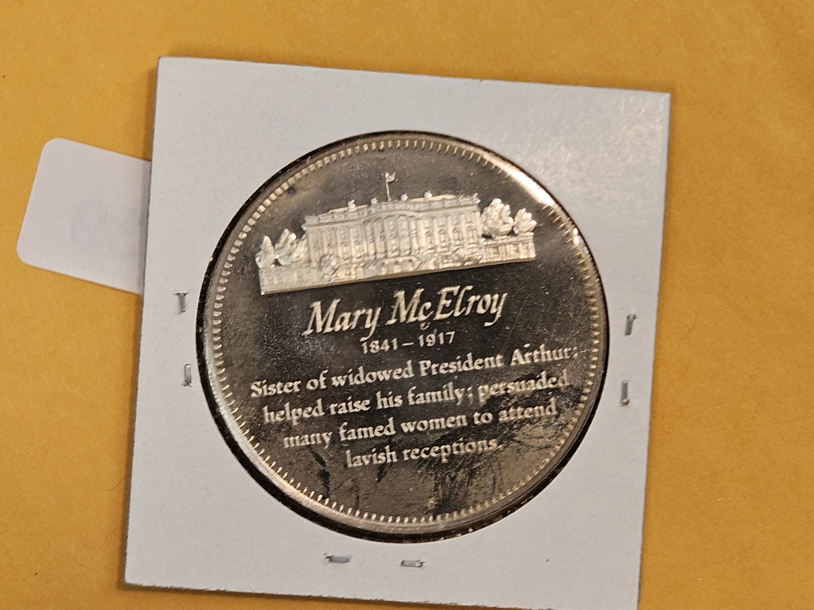Sterling Silver Proof Art Round - 2