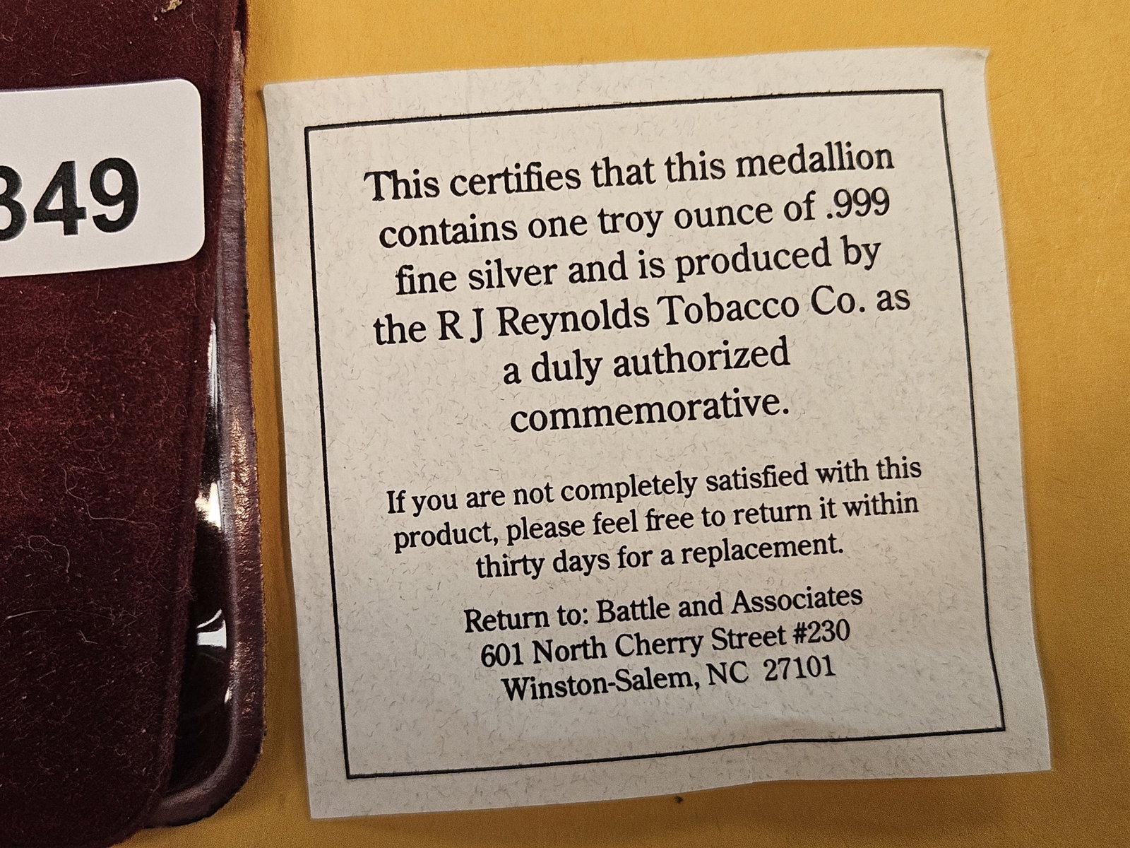 One Troy ounce .999 fine silver art round - 3