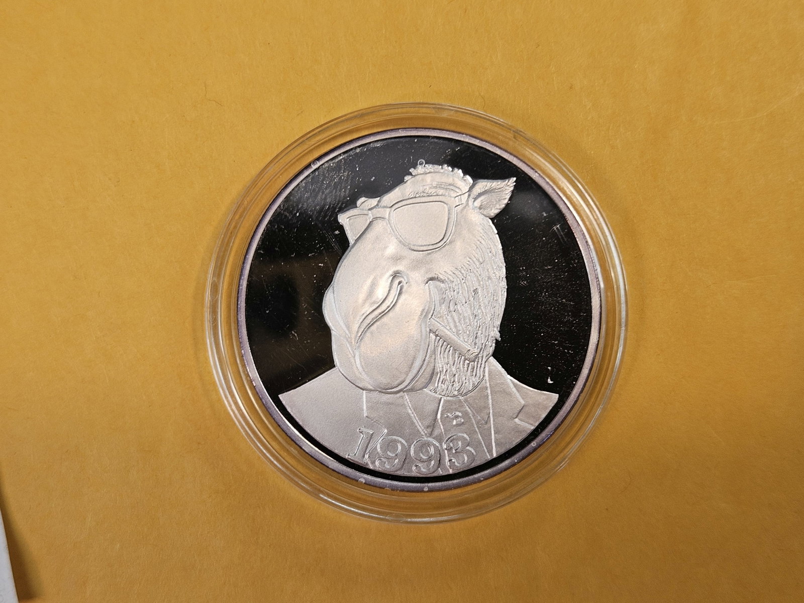 One Troy ounce .999 fine silver art round - 5