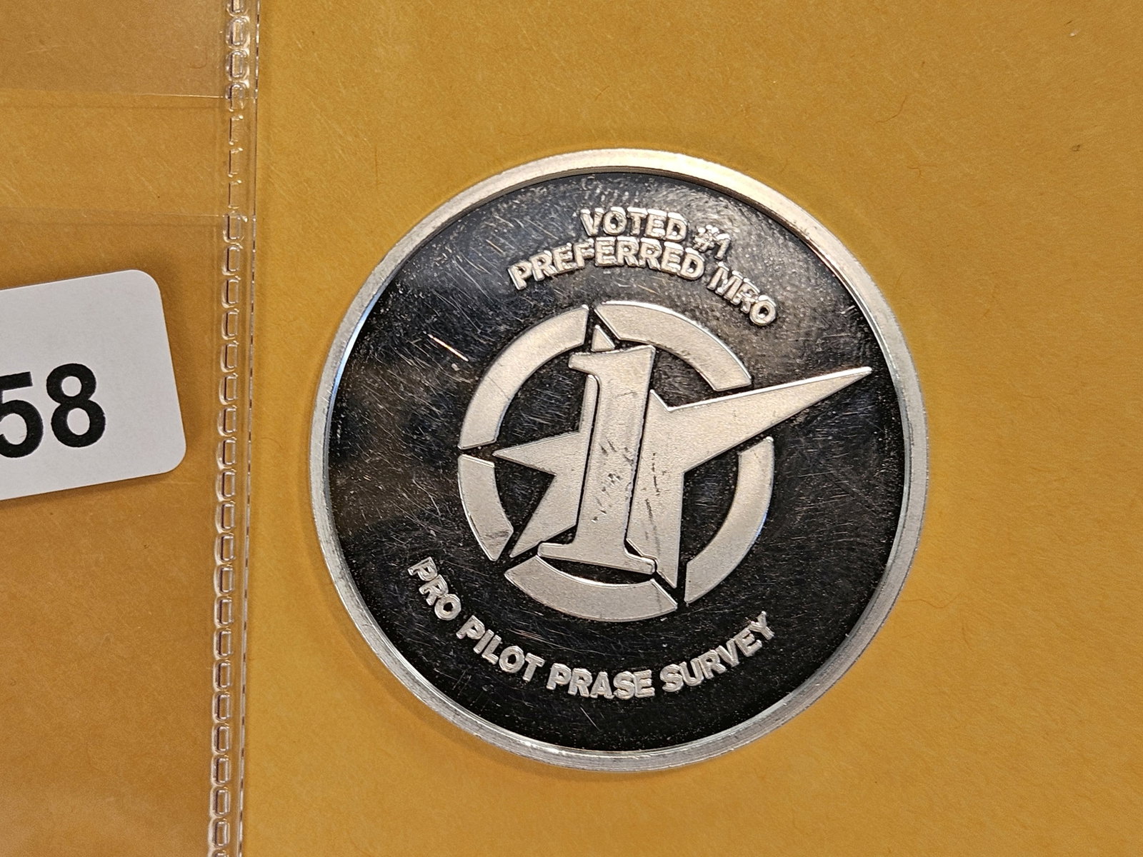 One Troy ounce .999 fine silver art round - 2