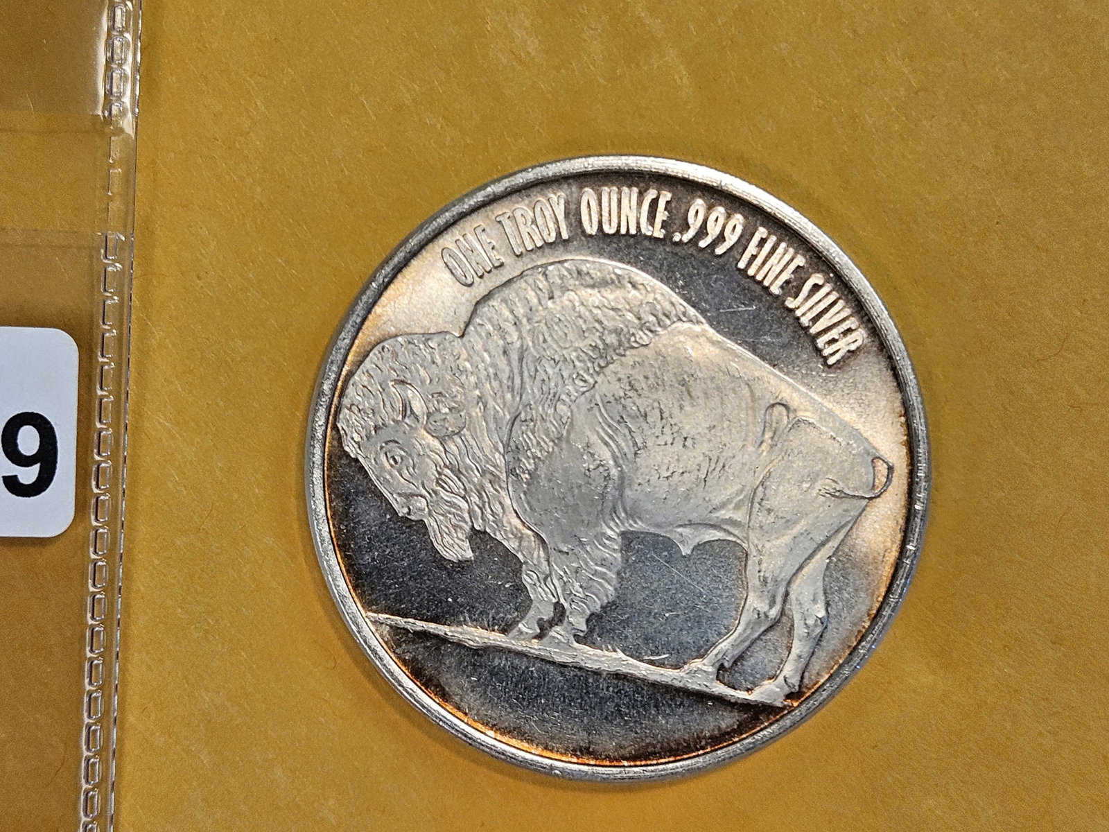 One Troy ounce .999 fine silver art round - 2