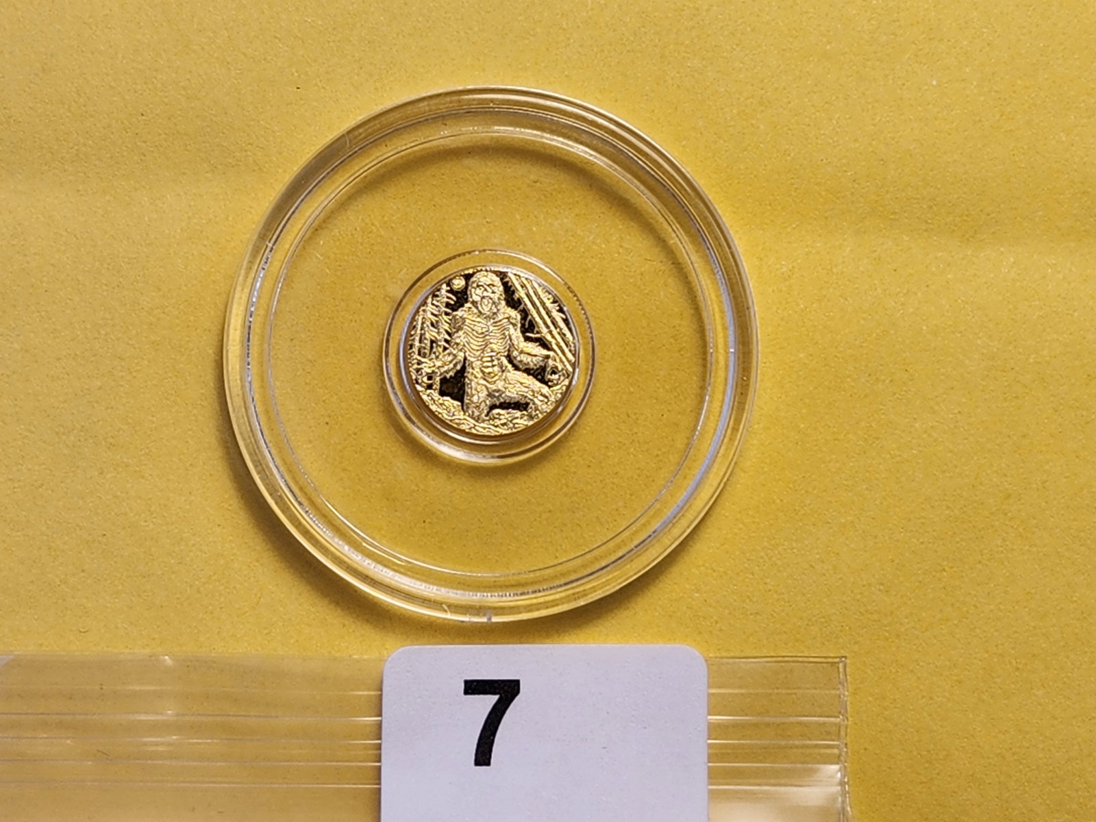 GOLD! GEM Brilliant Uncirculated .9999 Fine Gold Art Round - 2