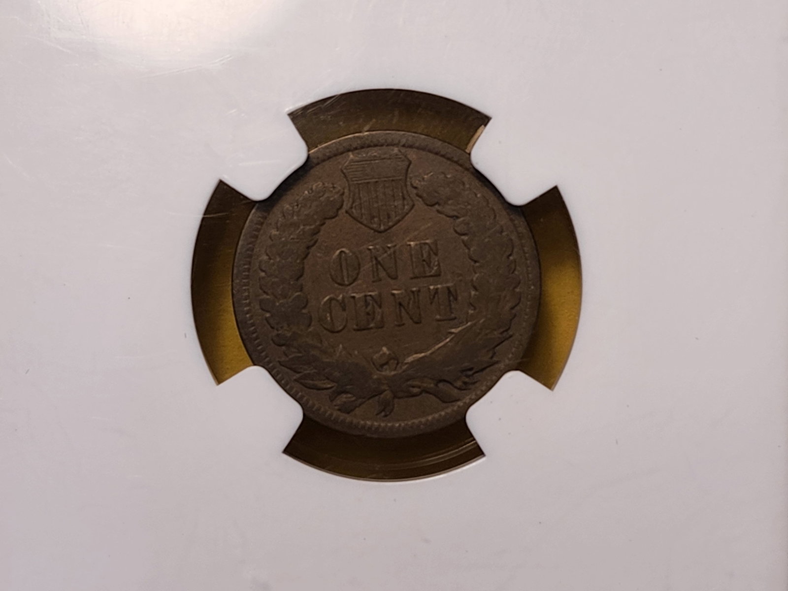 NGC 1908 Indian Head Cent in Very Good - 4