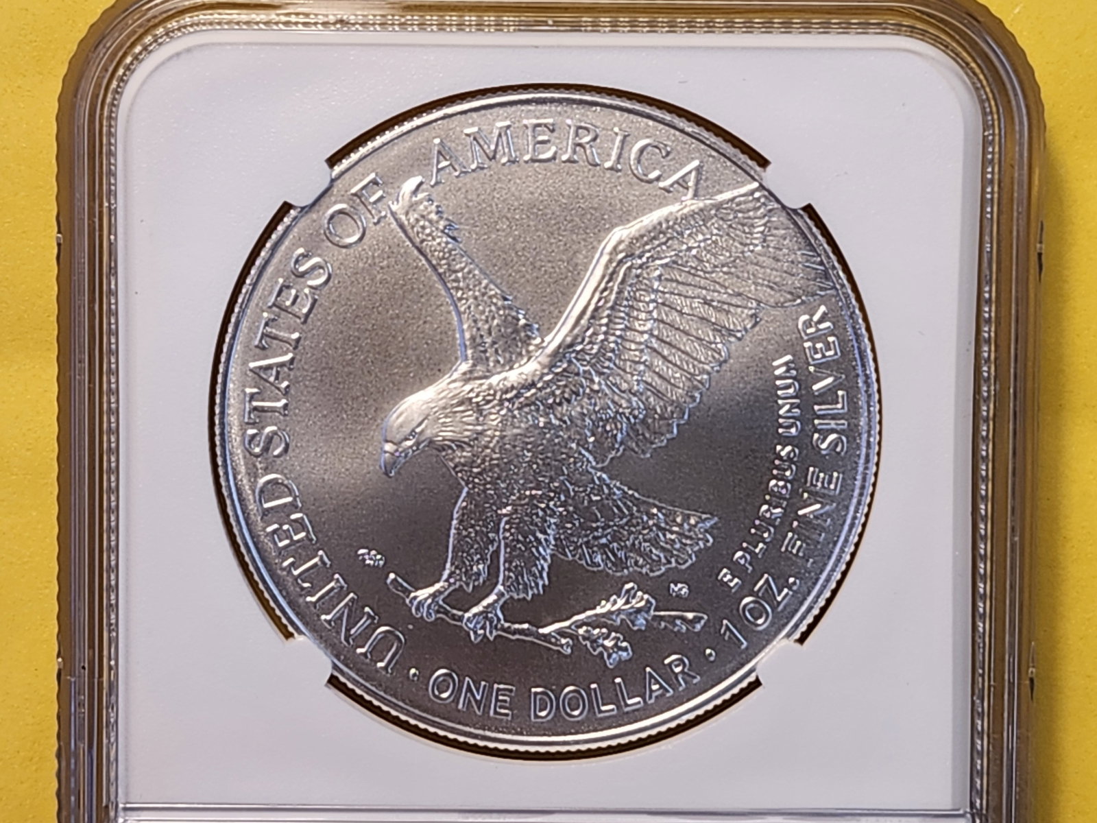 SUPERB GEM! NGC 2025 American Silver Eagle in Mint State 69 - 4