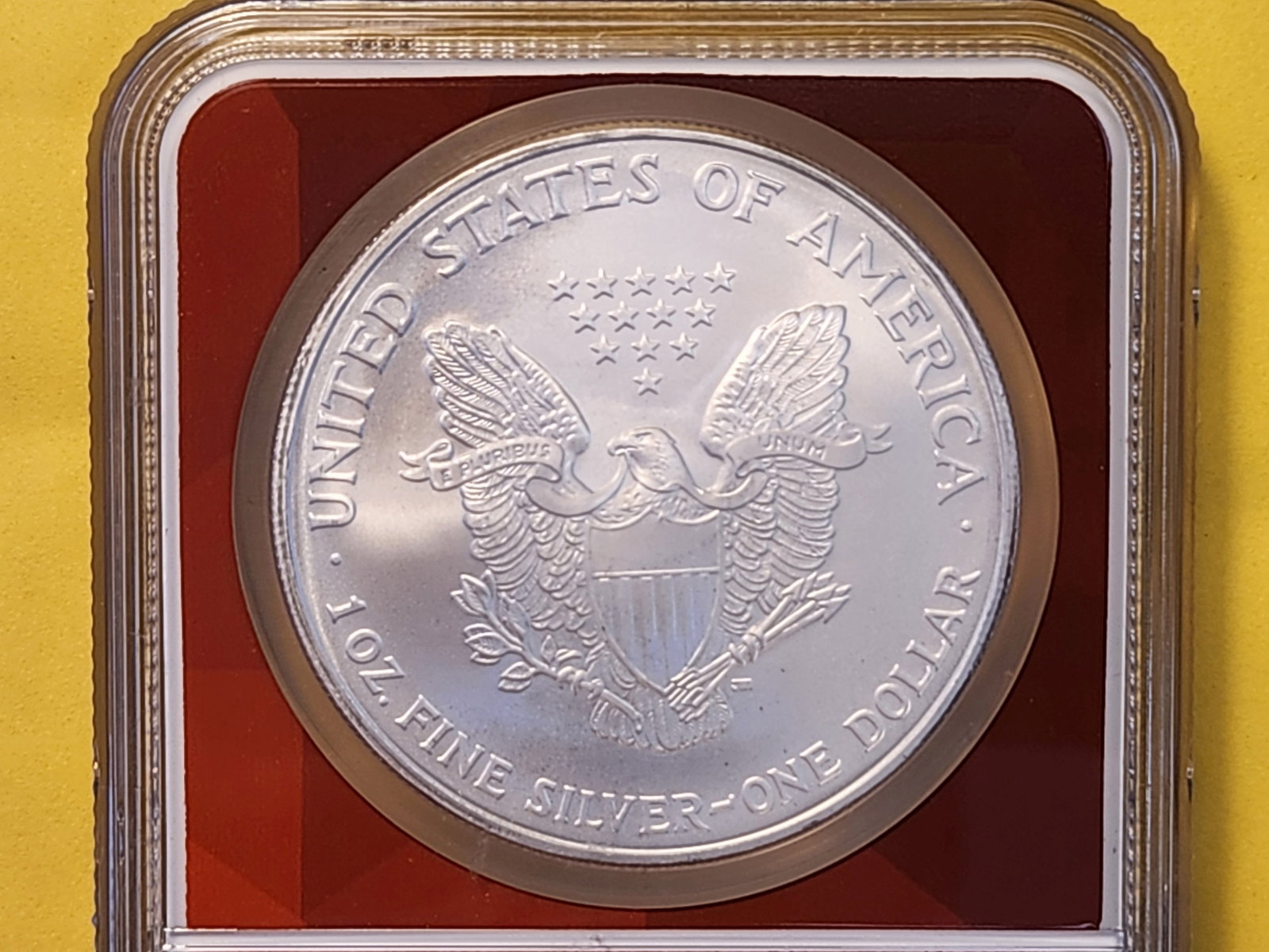 SUPERB GEM! NGC 2006 American Silver Eagle in Mint State 69 - 4