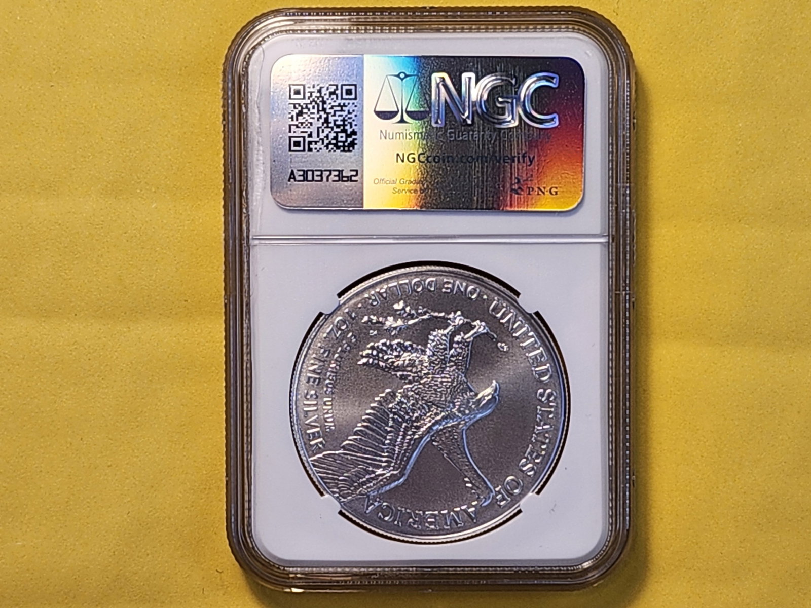 SUPERB GEM! NGC 2025 American Silver Eagle in Mint State 69 - 3
