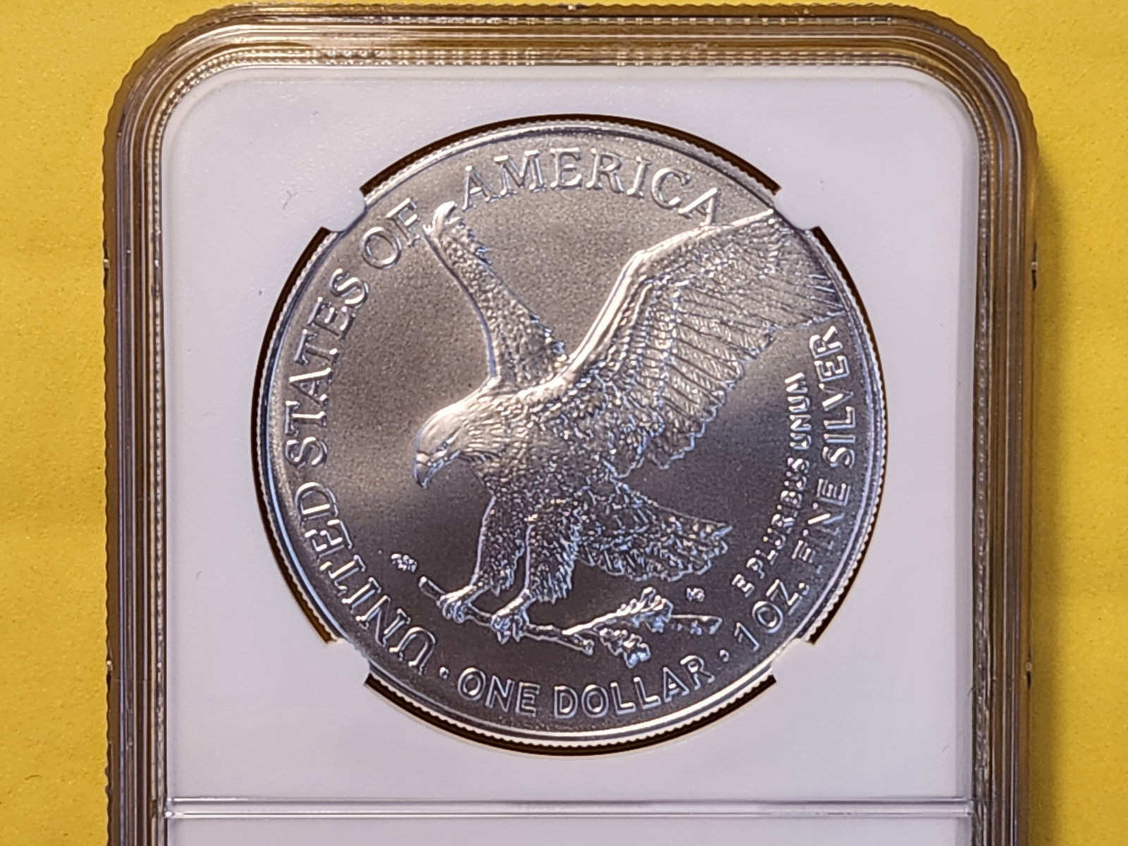 SUPERB GEM! NGC 2025 American Silver Eagle in Mint State 69 - 4