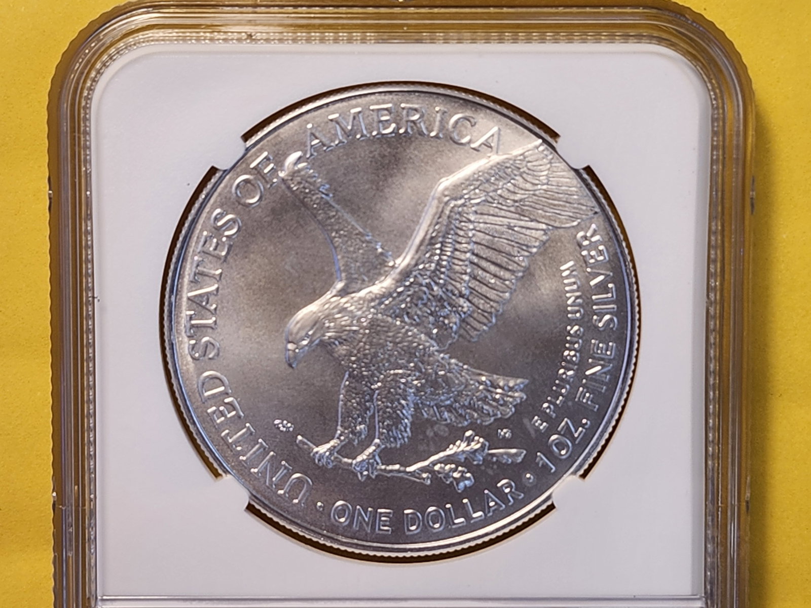 SUPERB GEM! NGC 2025 American Silver Eagle in Mint State 69 - 4