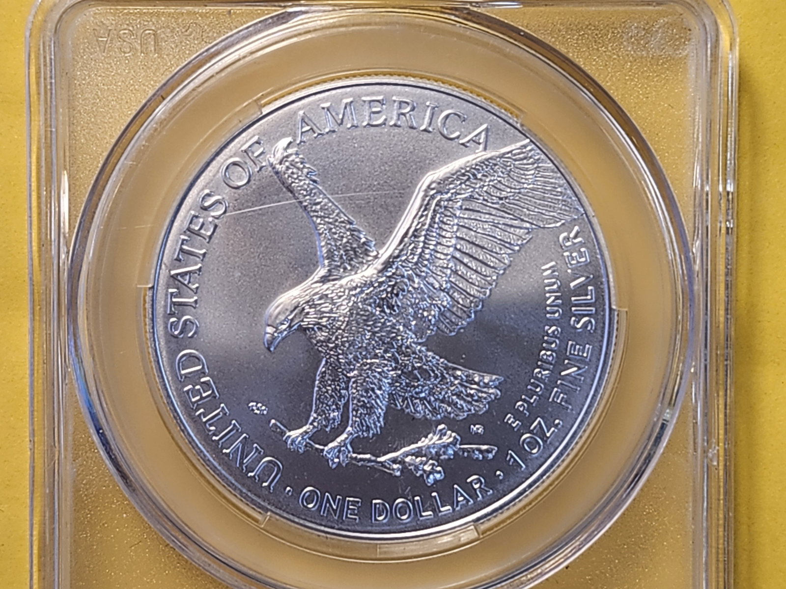 PERFECT! CAC 2024 American Silver Eagle in Mint State 70 - 4