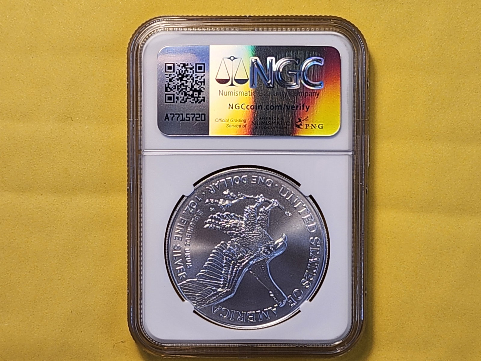 PERFECT! NGC 2025 American Silver Eagle in Mint State 70 - 3