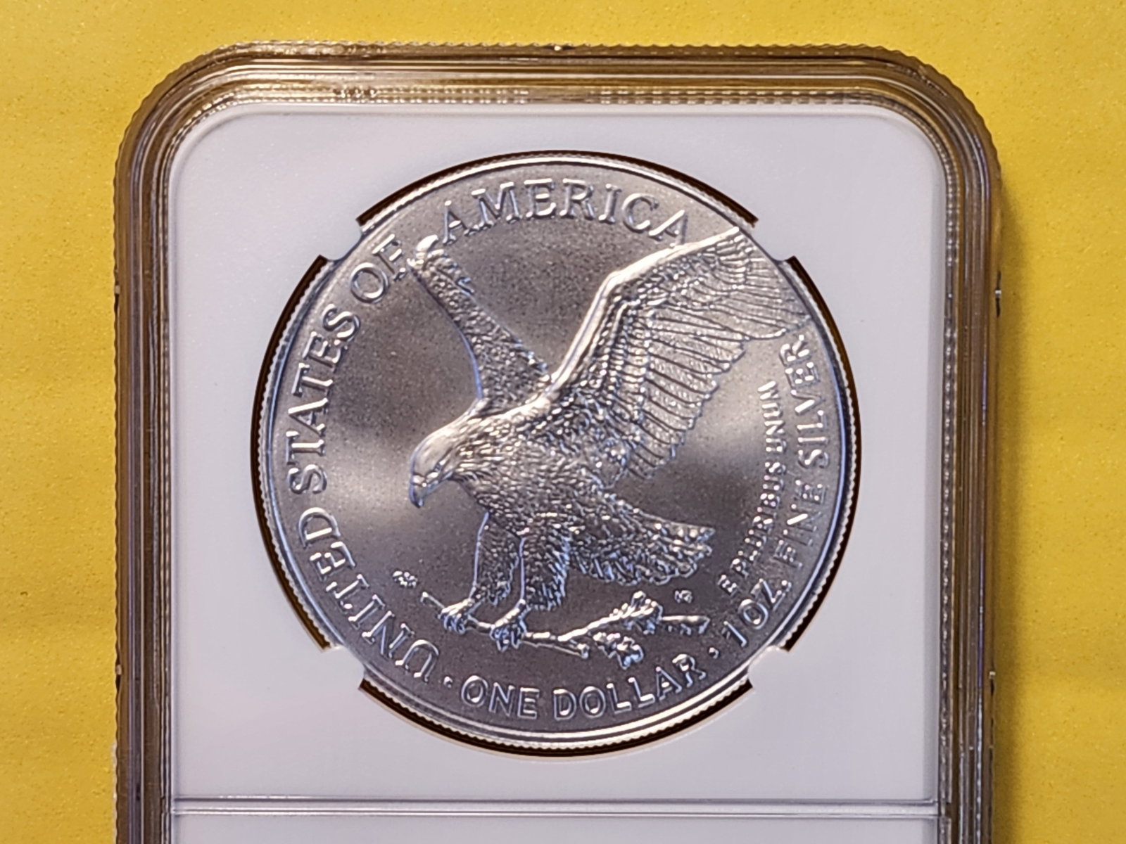 PERFECT! NGC 2025 American Silver Eagle in Mint State 70 - 4