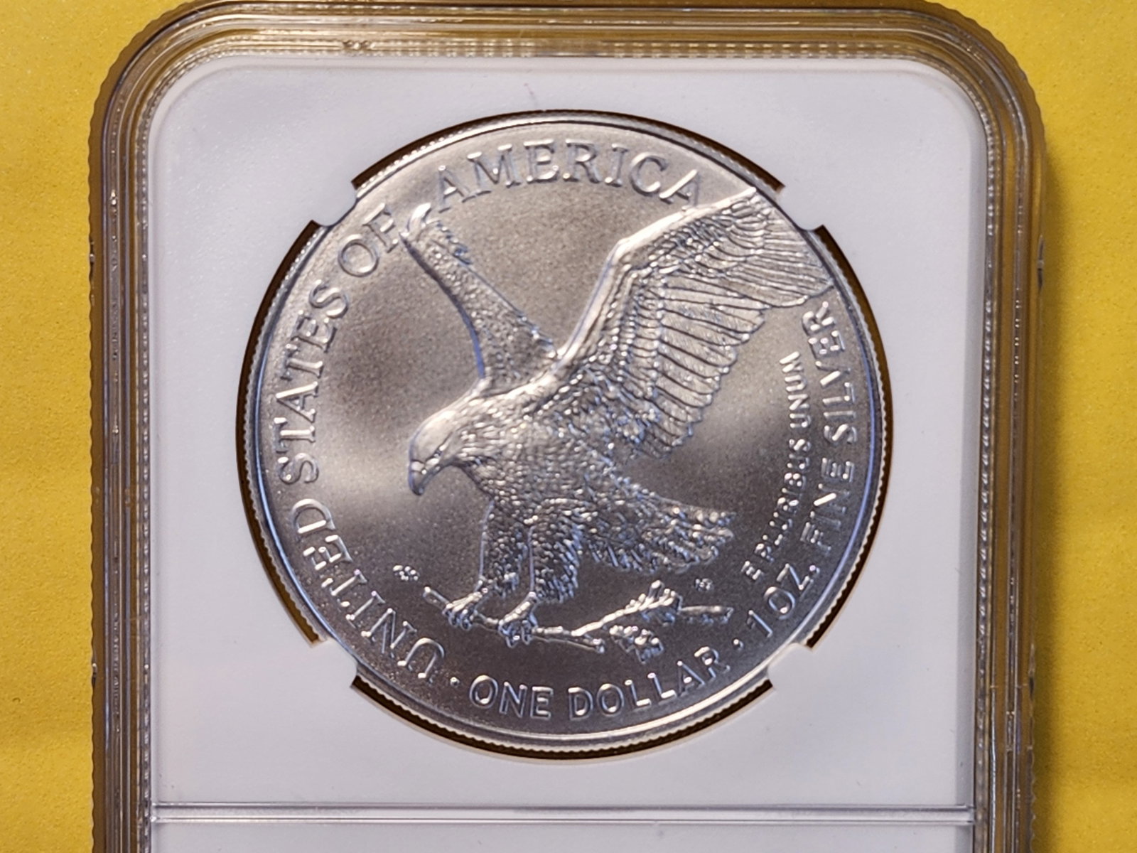 SUPERB GEM! NGC 2025 American Silver Eagle in Mint State 69 - 4