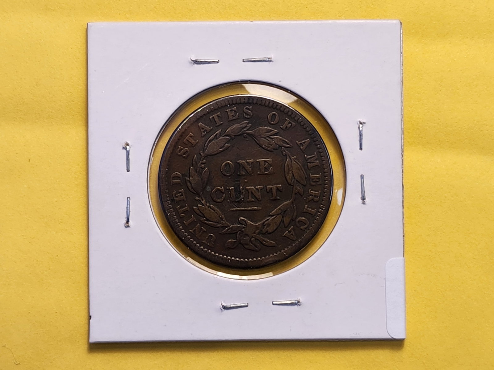 1838 Coronet Large Cent in Fine - 3