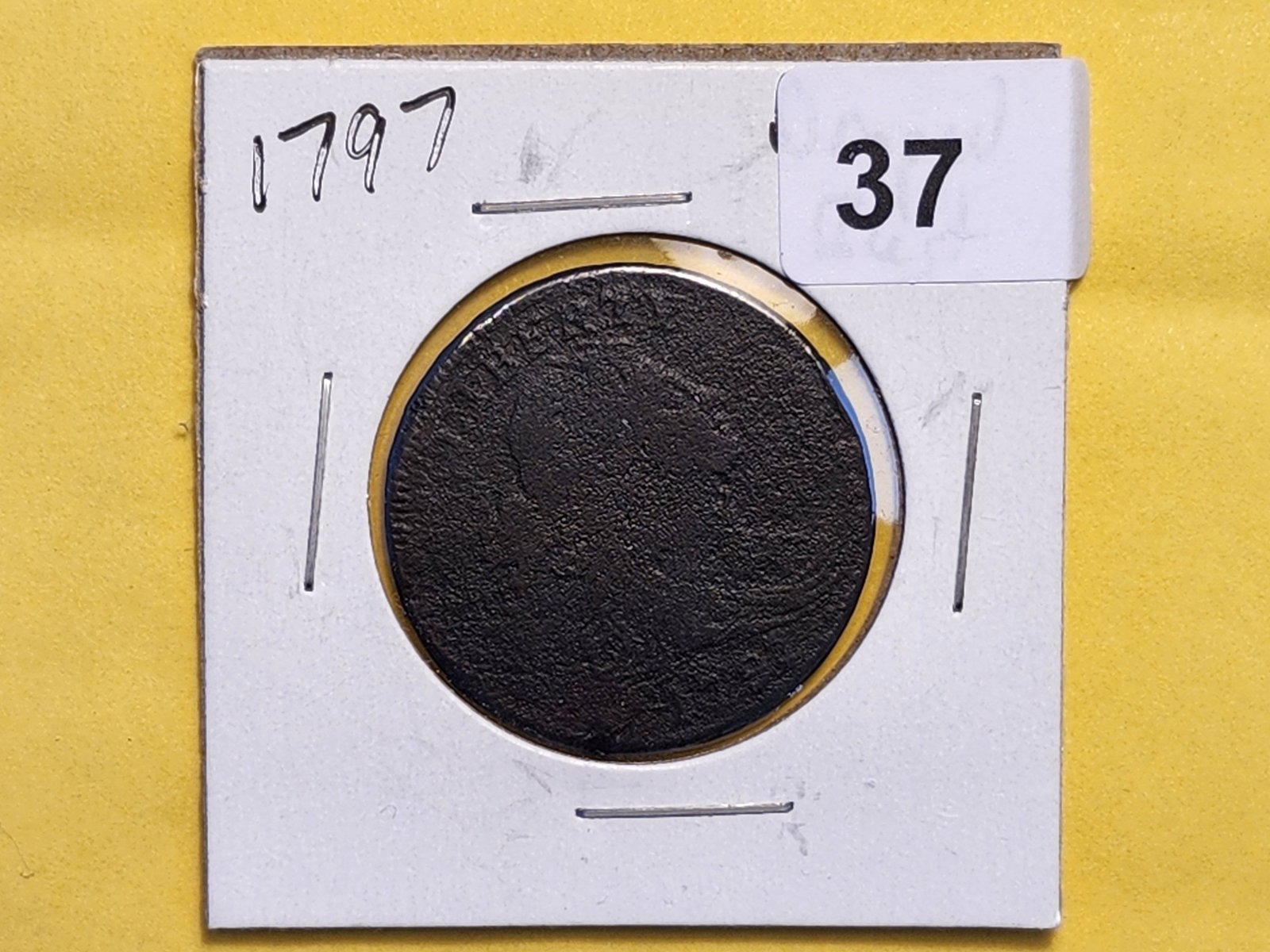 1797 Draped Bust Large Cent - 2