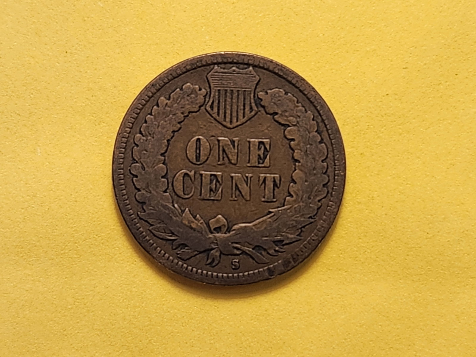 SEMI-KEY DATE! 1908-S Indian Head Cent in Very Good - 4
