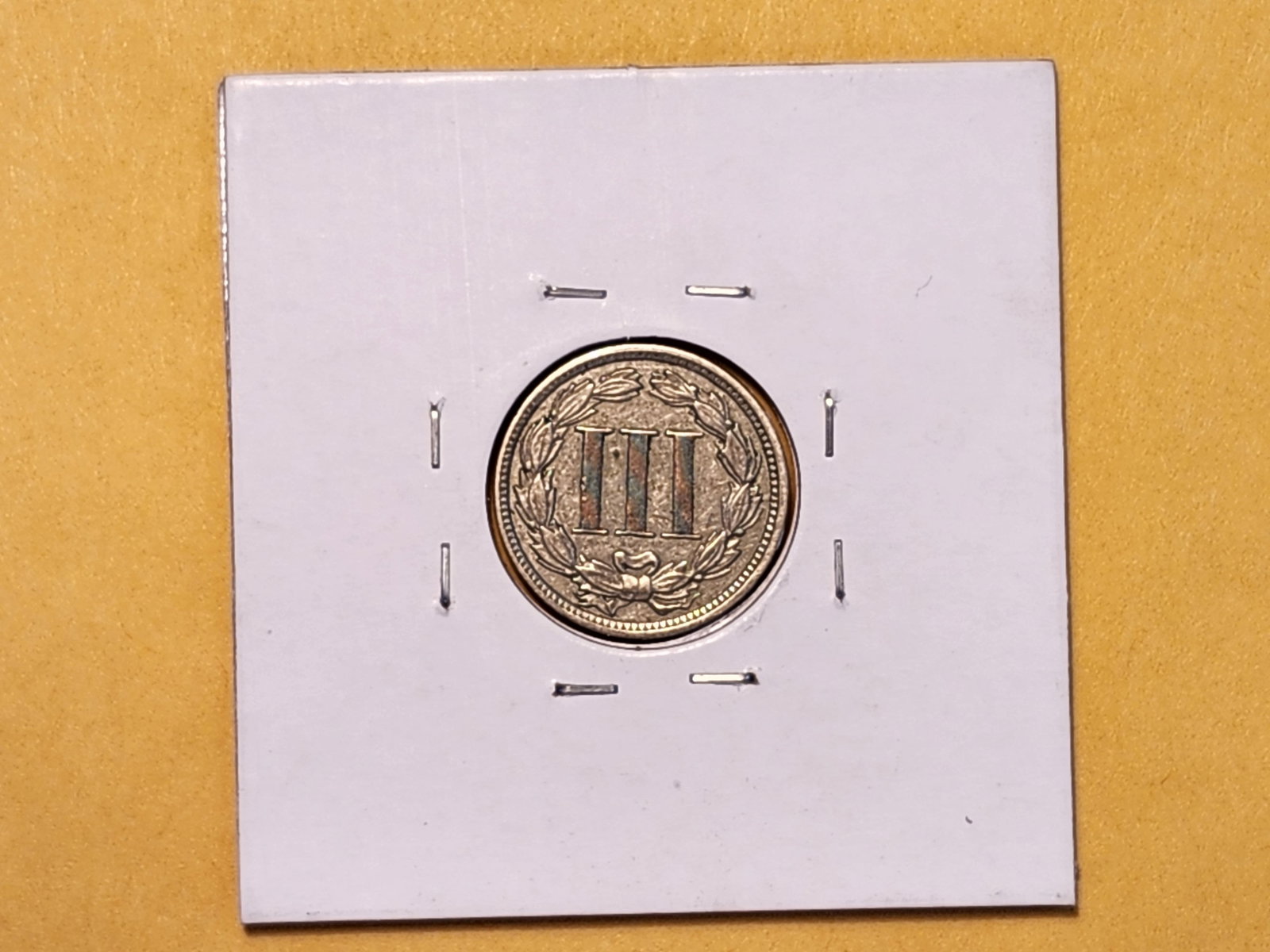 1881 Three Cent Nickel in Very Fine - 3