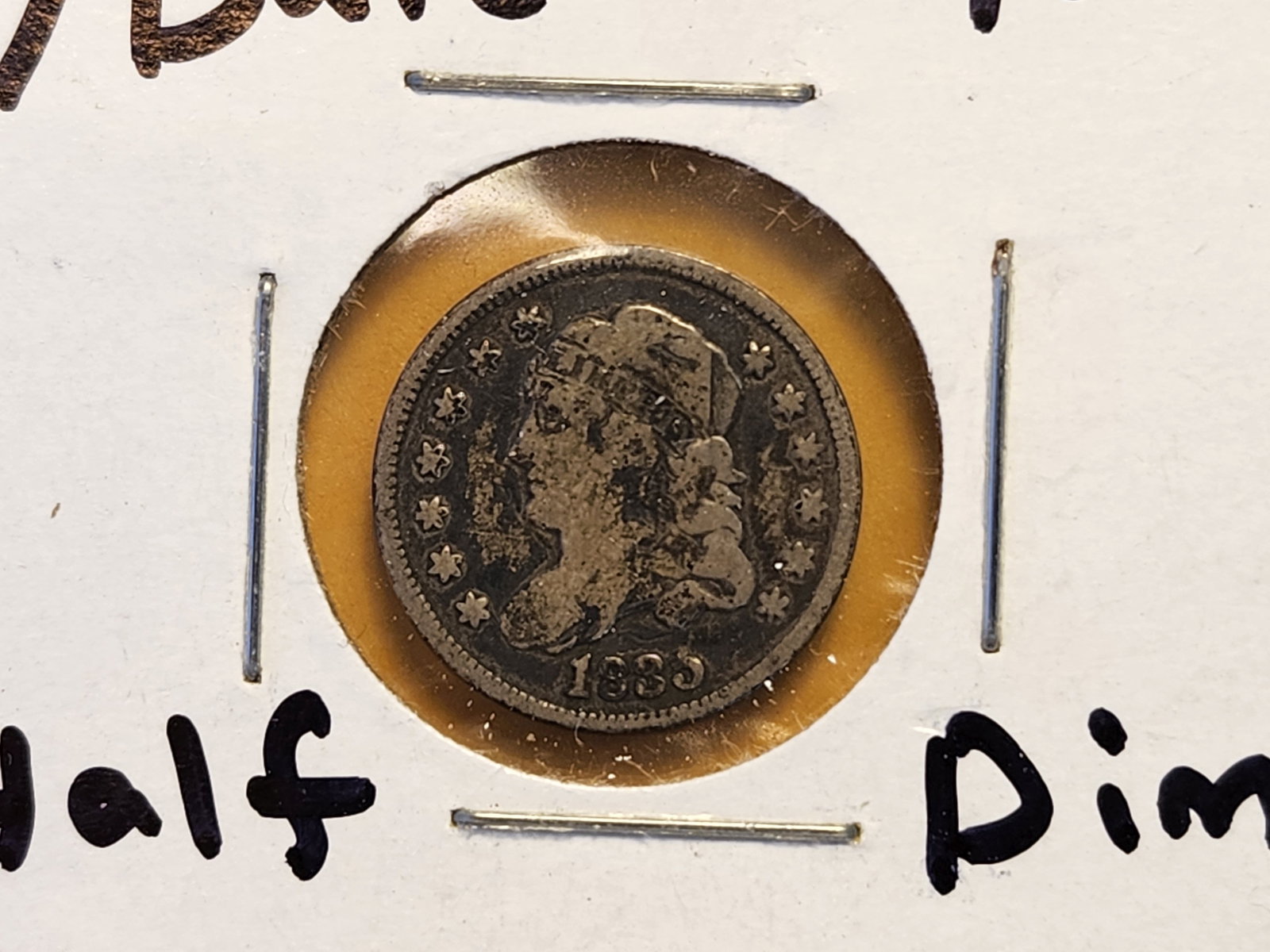 Three Capped Bust Half Dimes - 3