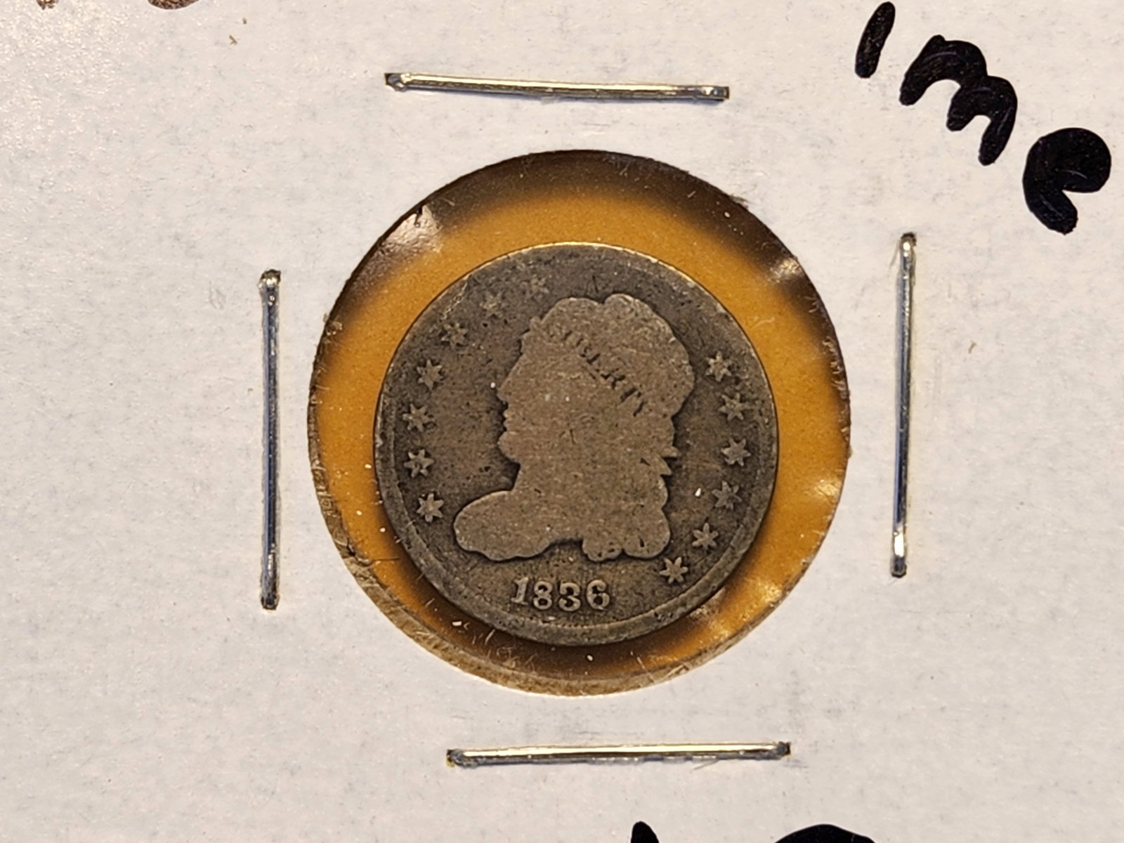 Three Capped Bust Half Dimes - 4