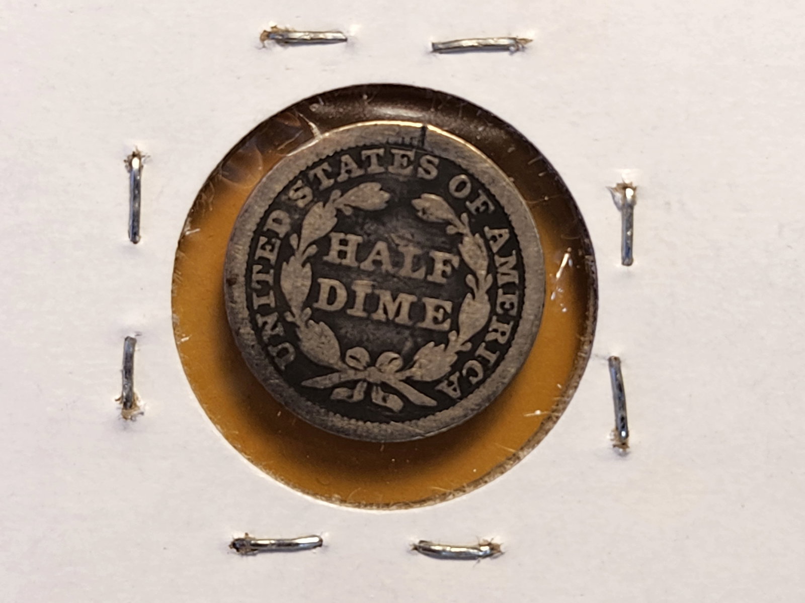 Two Seated Liberty Half Dimes - 4