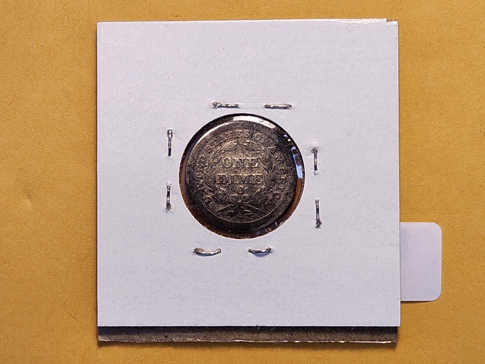 Better Date 1845-O Seated Liberty Dime in Good - 3