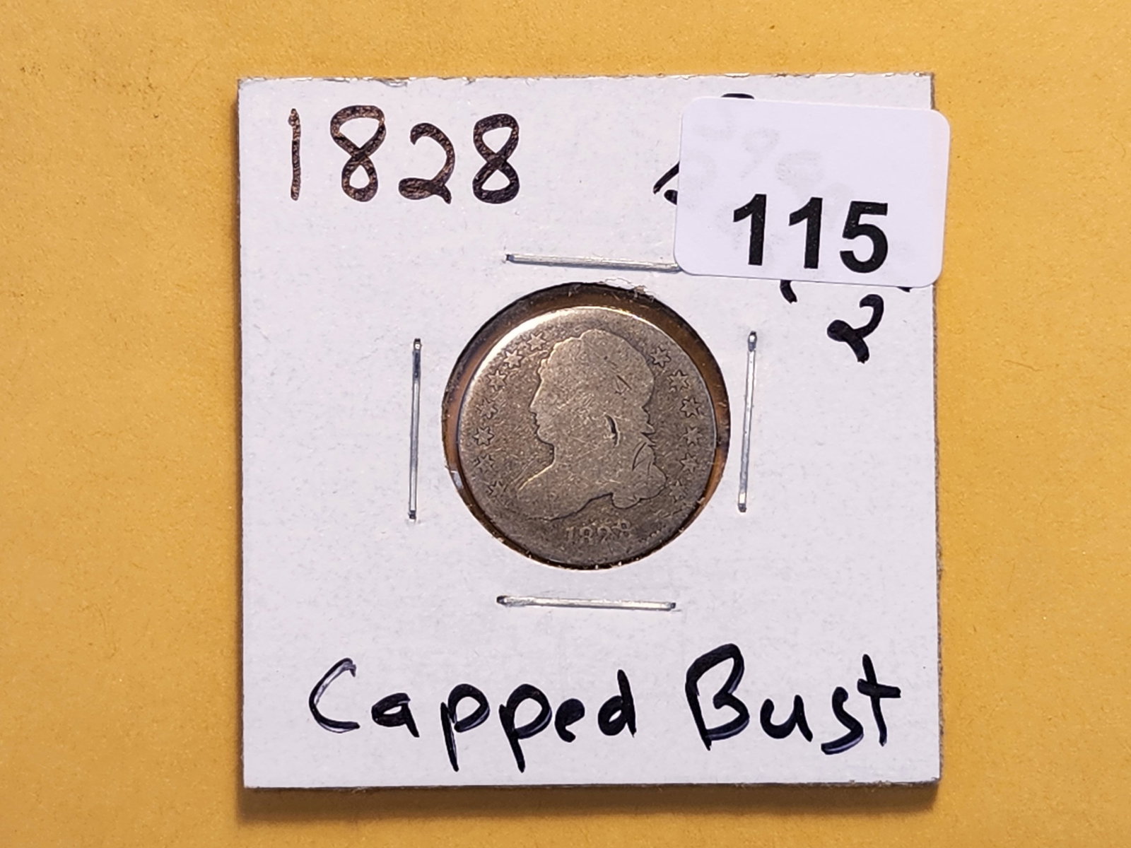 Better Date 1828 Capped Bust Dime - 2