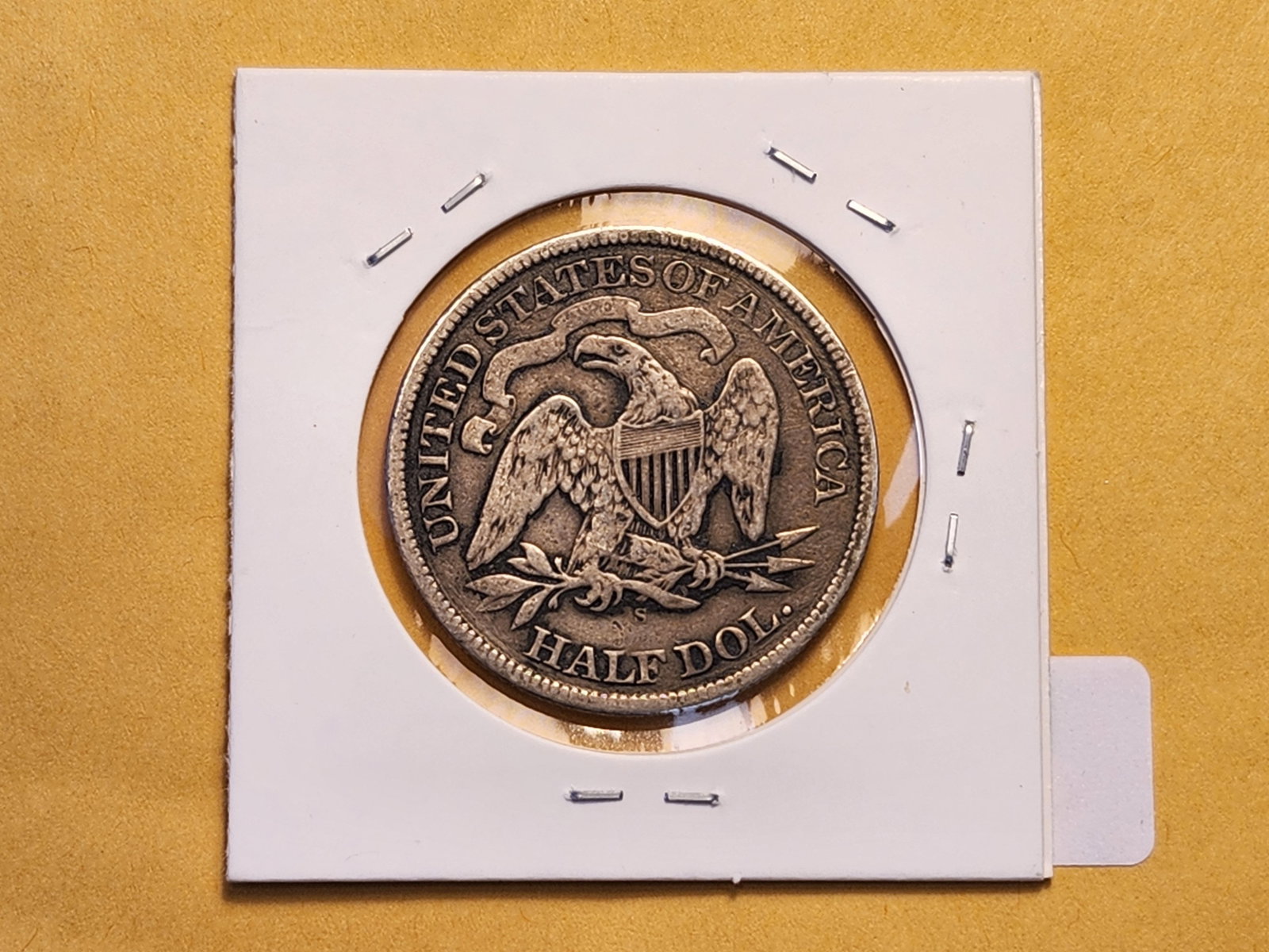1869-S Seated Liberty Half Dollar in Fine - 3