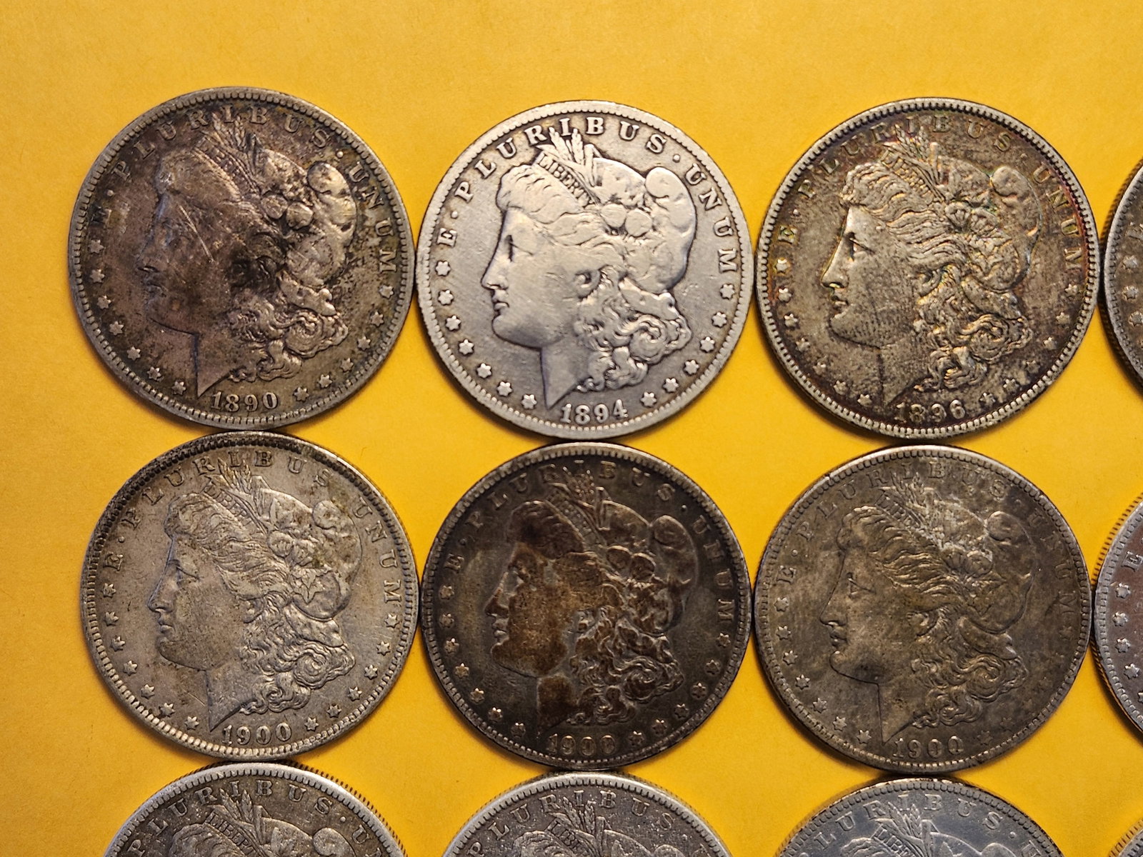 **FULL ROLL** Twenty Morgan Silver Dollars - 2