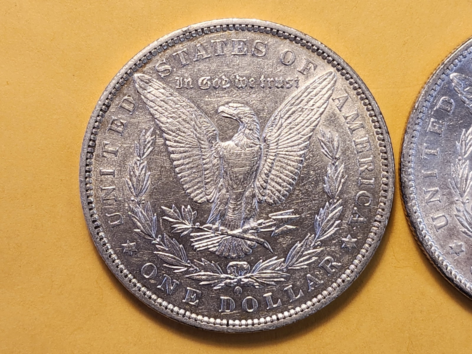 Two Brilliant About Uncirculated Morgan Silver Dollars - 4