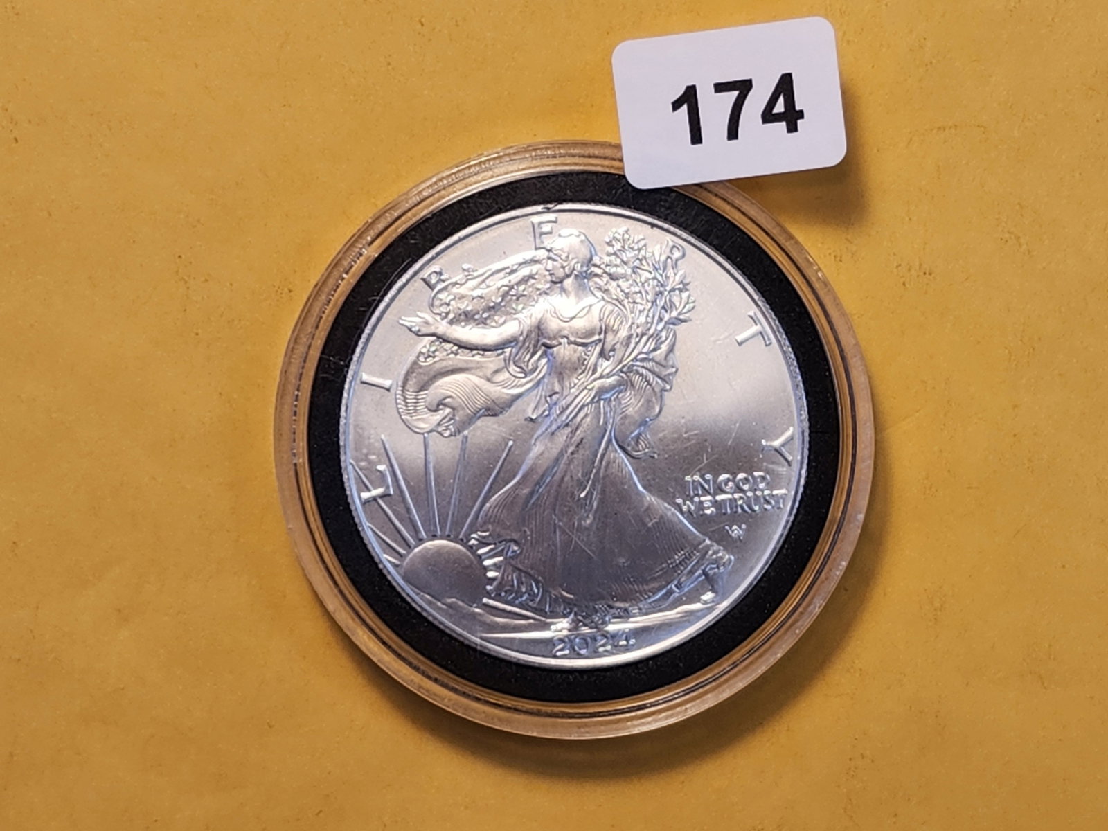 GEM Brilliant Uncirculated 2024 American Silver Eagle - 2
