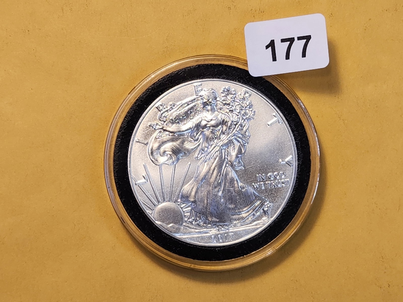 GEM Brilliant Uncirculated 2017 American Silver Eagle - 2