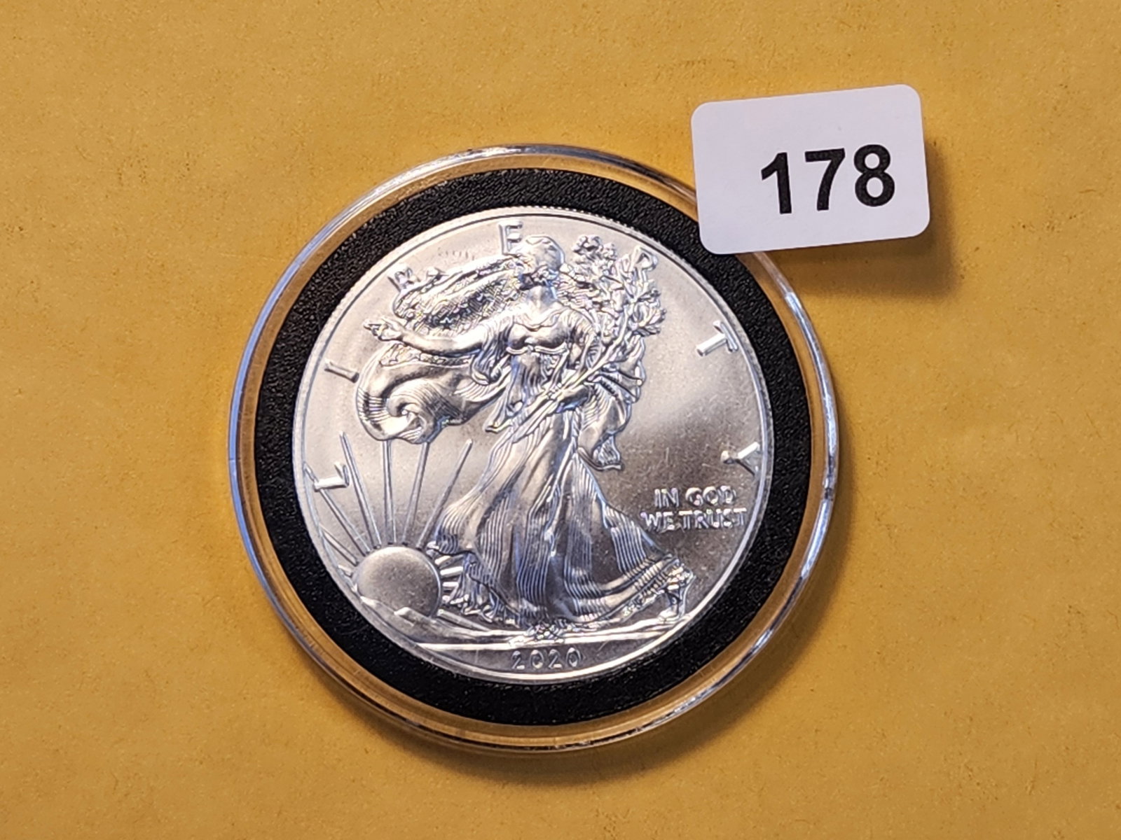 GEM Brilliant Uncirculated 2020 American Silver Eagle - 2