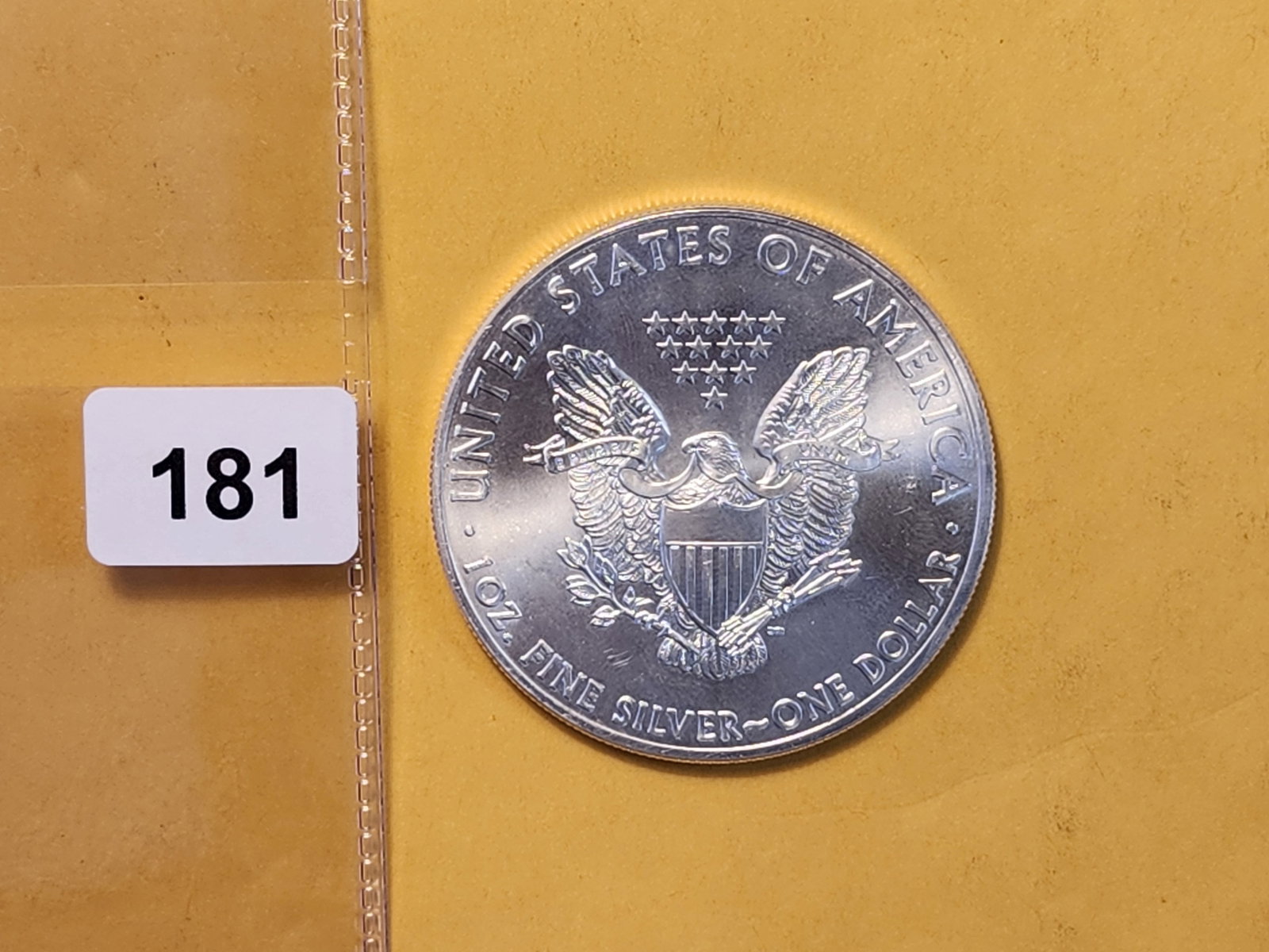 GEM Brilliant Uncirculated 2015 American Silver Eagle - 3