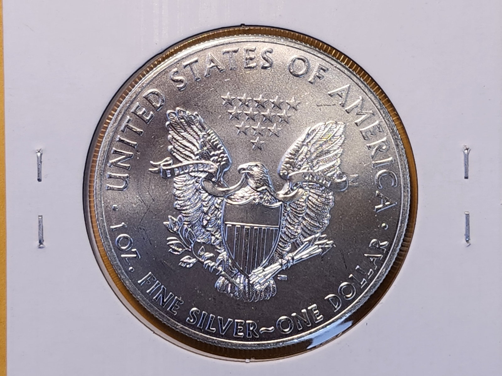 GEM Brilliant Uncirculated 2015 American Silver Eagle - 4