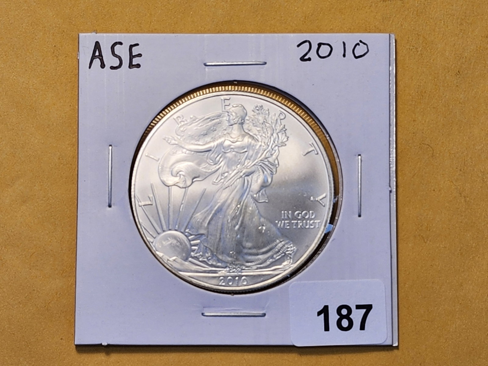 GEM Brilliant Uncirculated 2010 American Silver Eagle - 2
