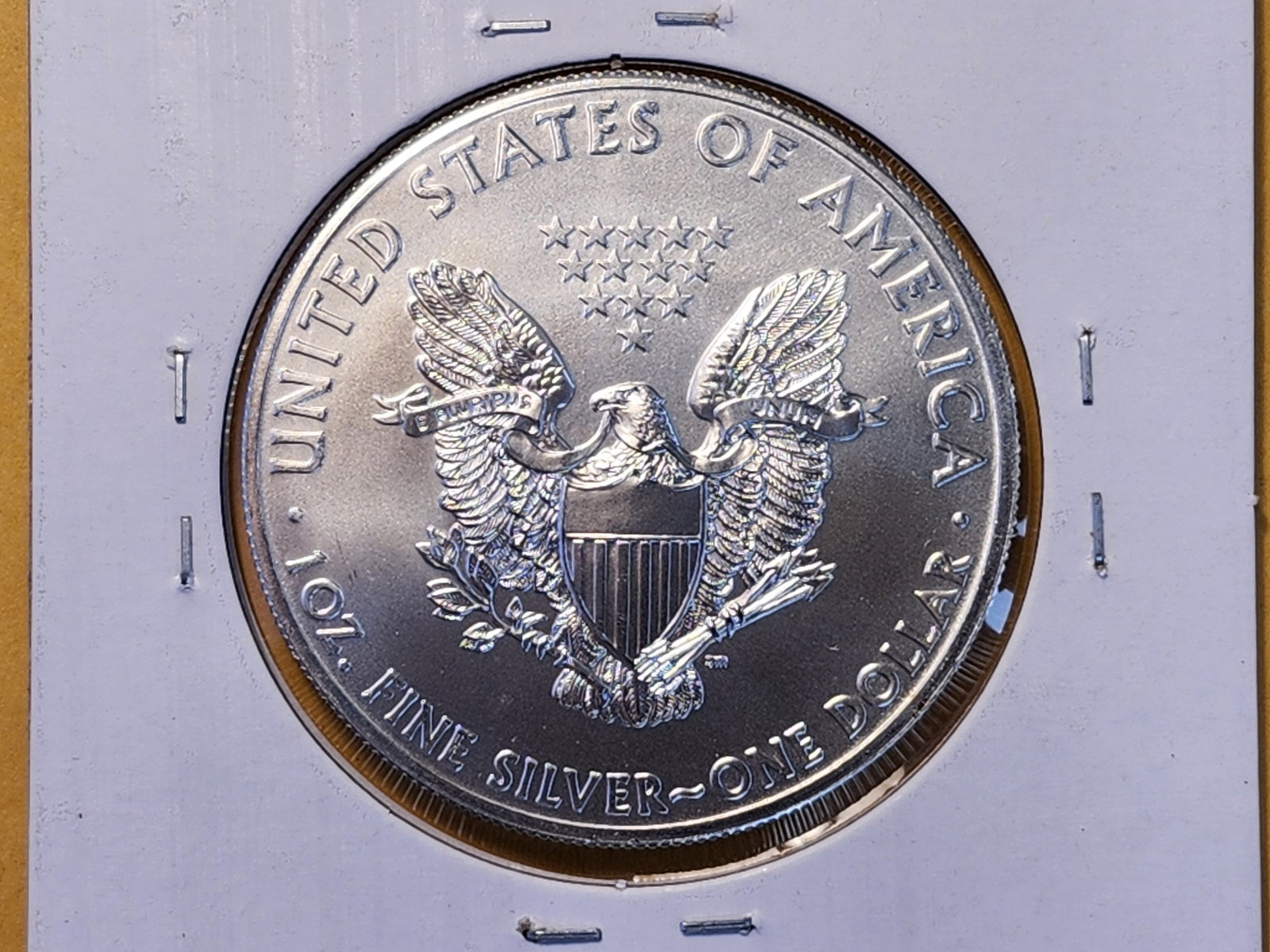GEM Brilliant Uncirculated 2014 American Silver Eagle - 4