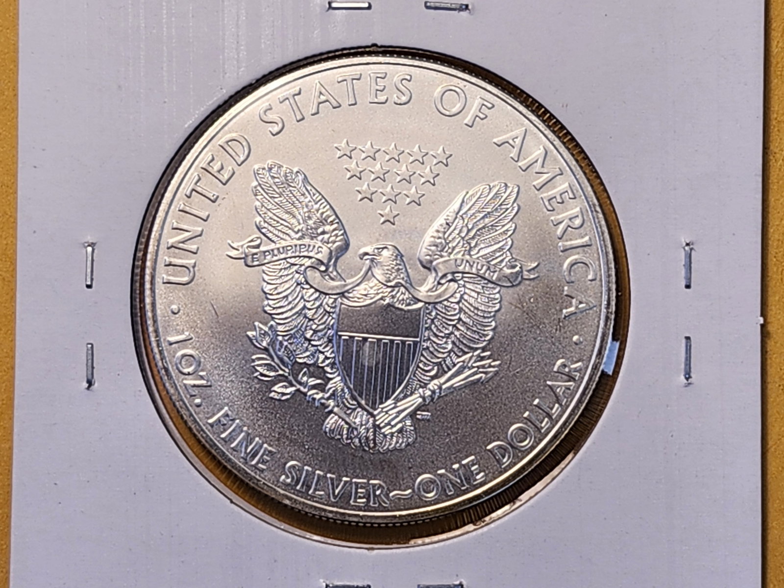 GEM Brilliant Uncirculated 2008 American Silver Eagle - 4