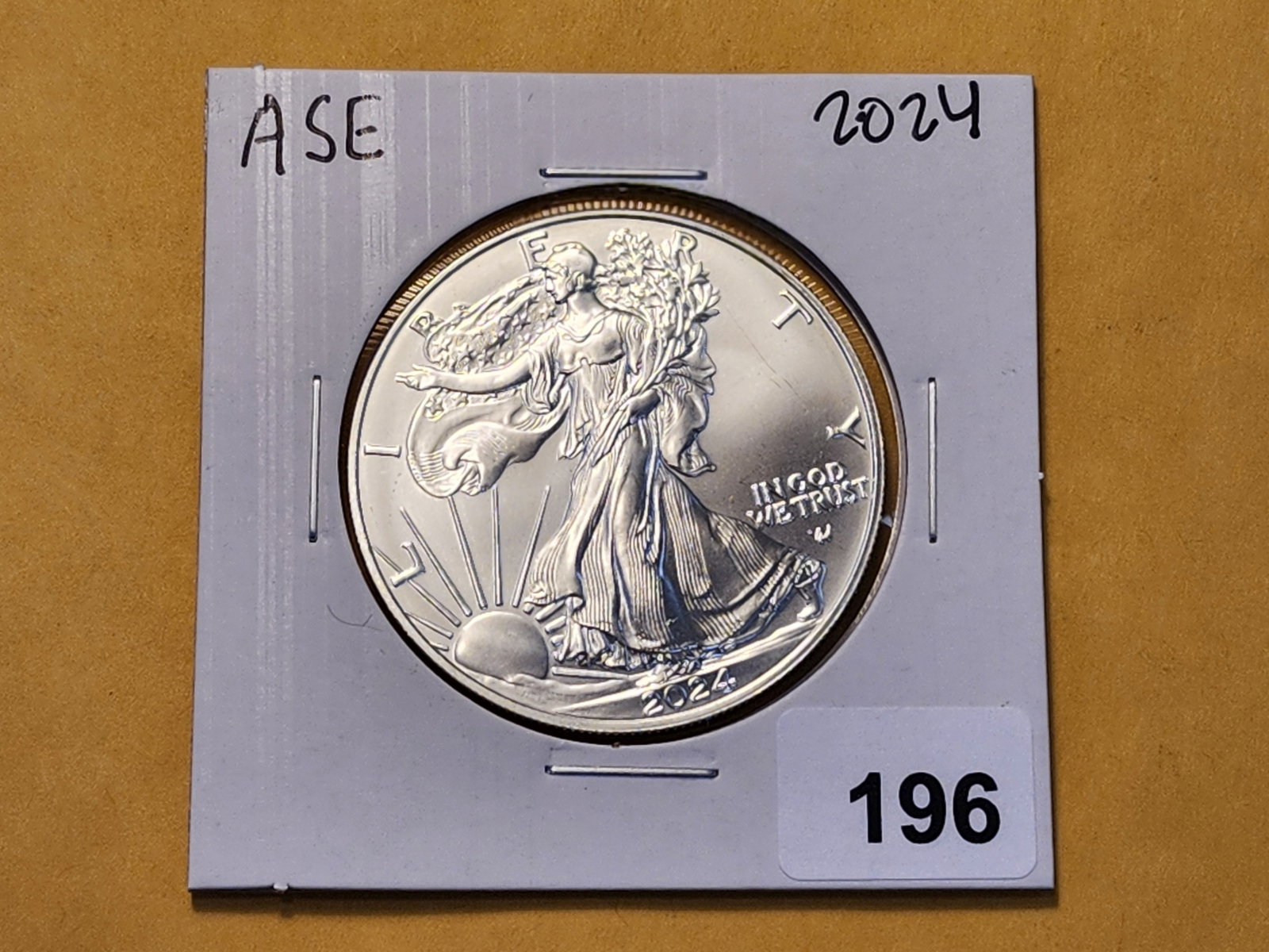 GEM Brilliant Uncirculated 2024 American Silver Eagle - 2