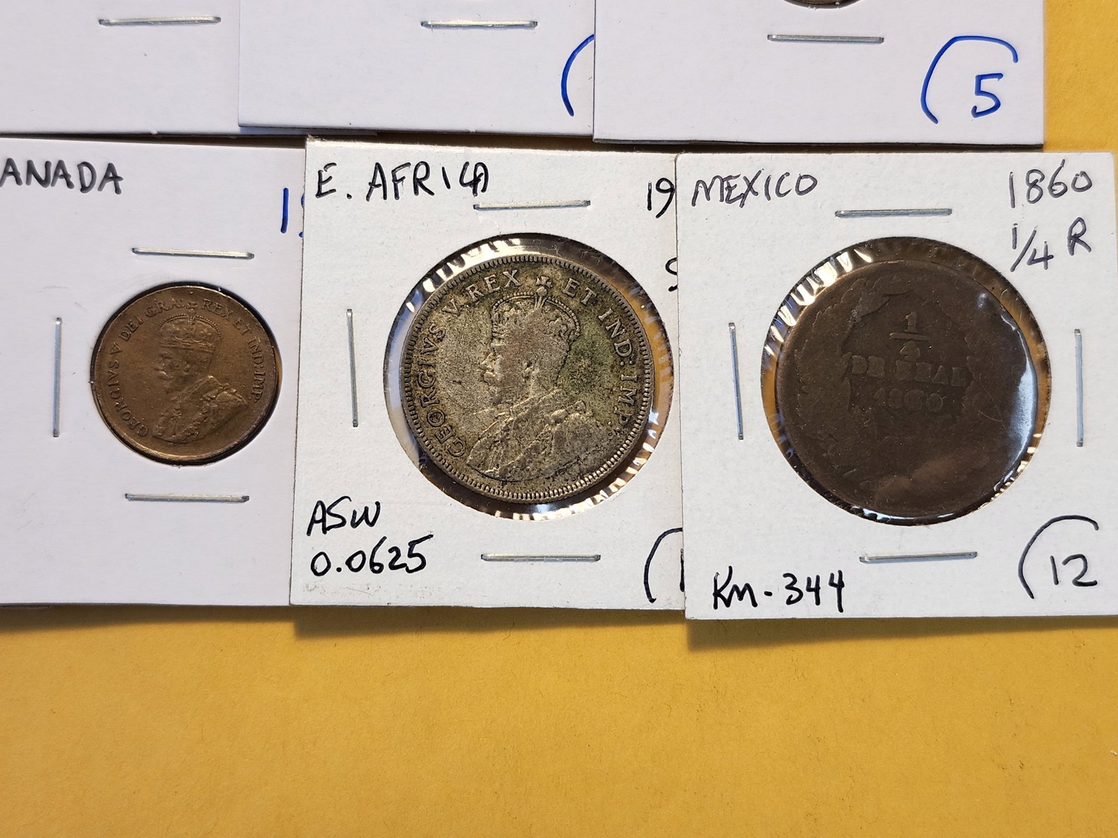 Ten Mixed World Coins - 5